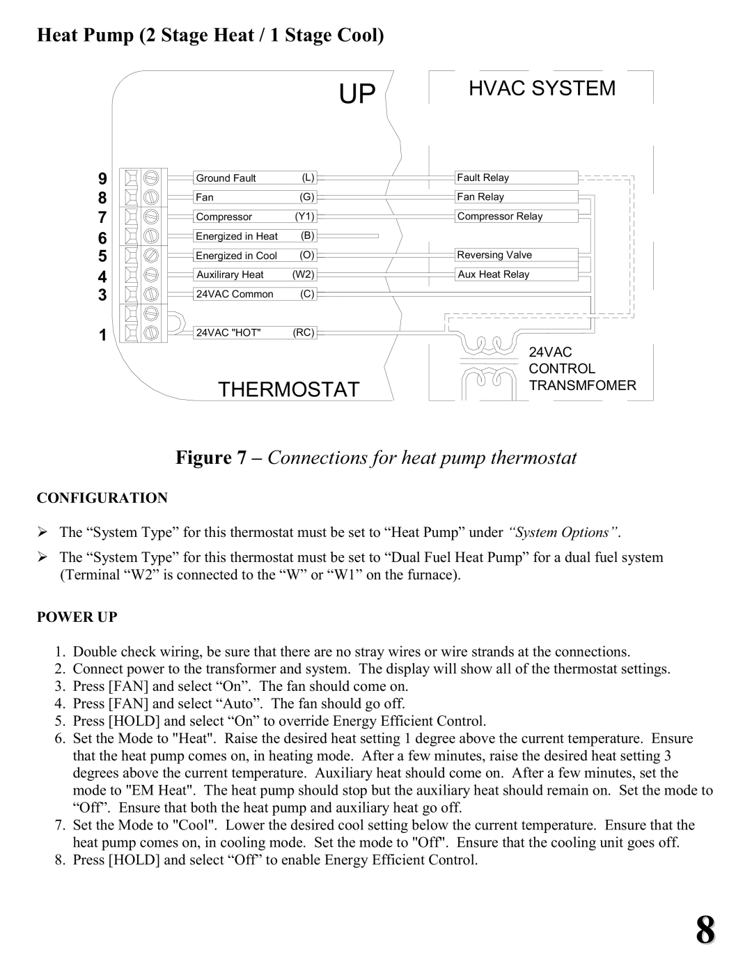 Home Automation RC-1000 installation instructions Heat Pump 2 Stage Heat / 1 Stage Cool 