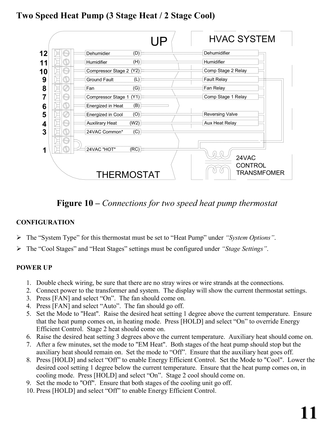 Home Automation RC-2000 installation instructions Two Speed Heat Pump 3 Stage Heat / 2 Stage Cool 