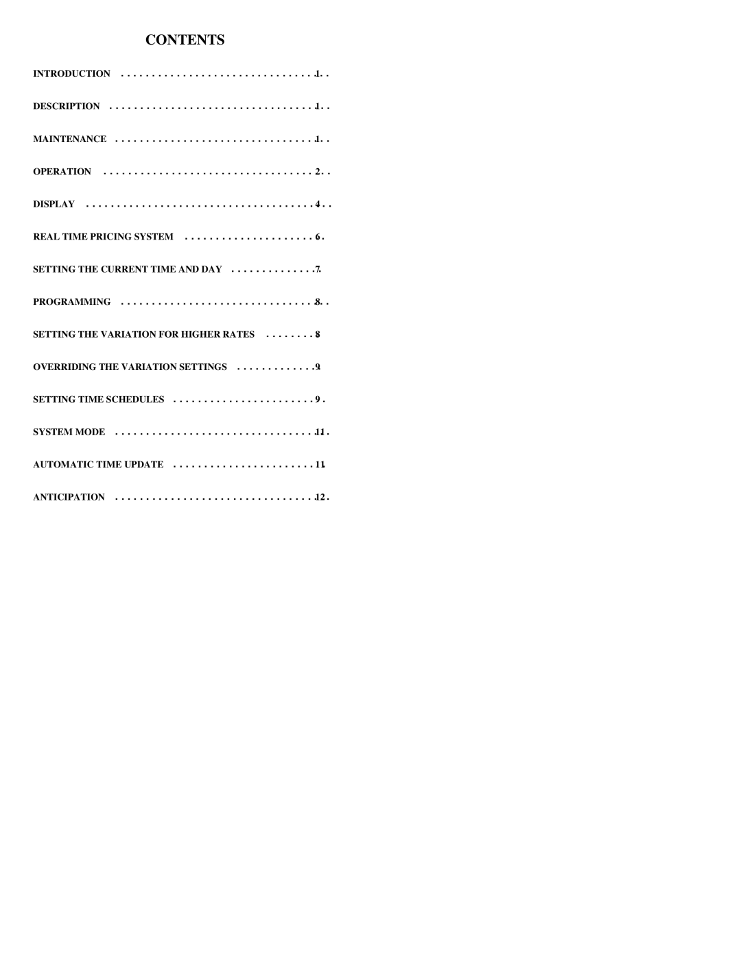 Home Automation RC-81 owner manual Contents 