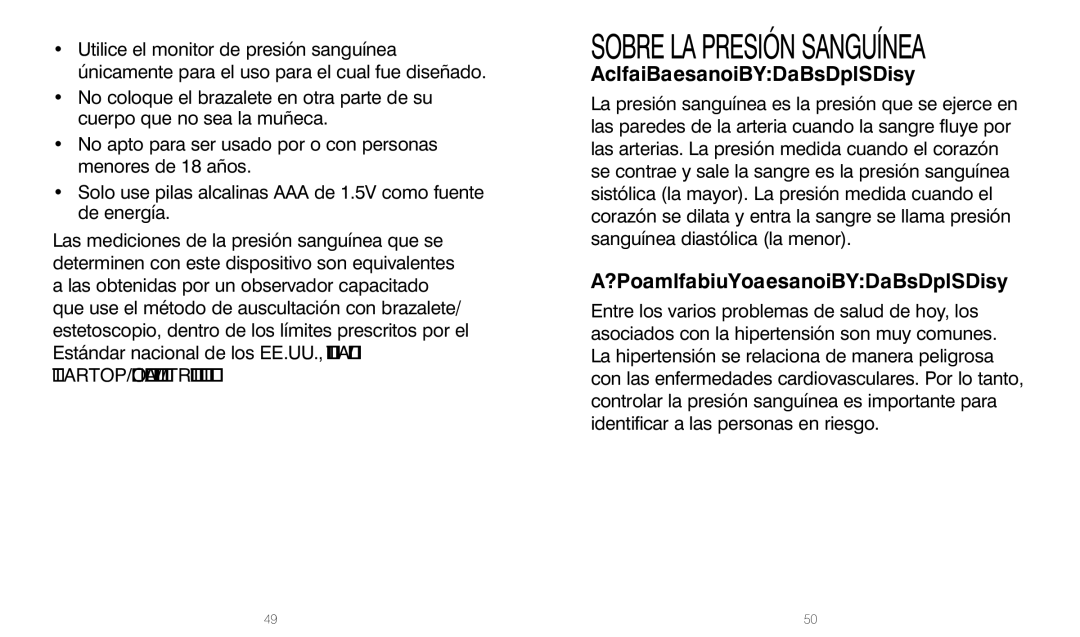 HoMedics BPW-201 manual Sobre LA Presión Sanguínea 