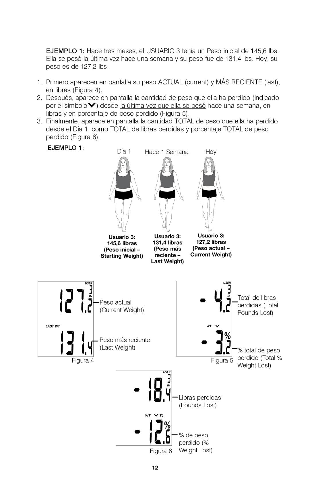 HoMedics IB-SC373C manual Ejemplo 