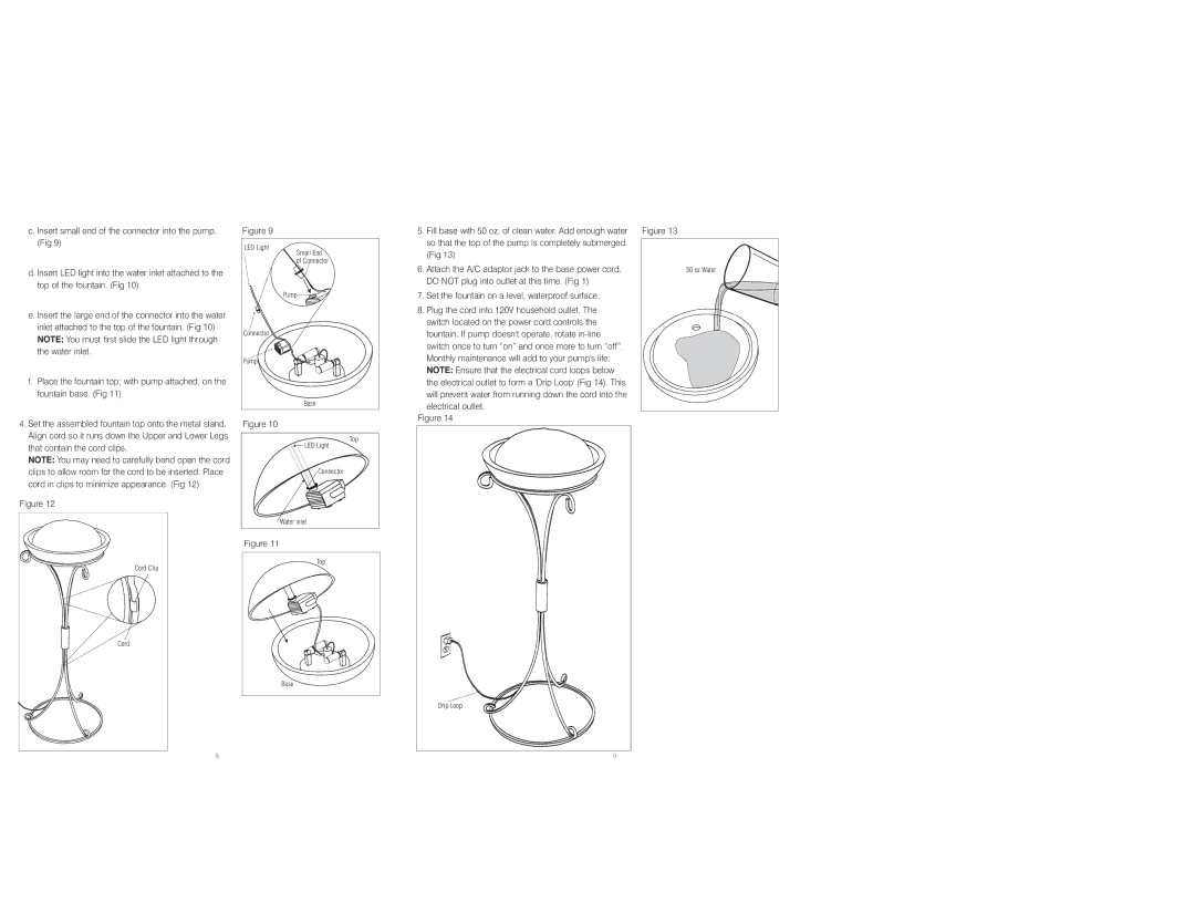 HoMedics IB-WFLTRTW, WFL-TRTW instruction manual Small End 