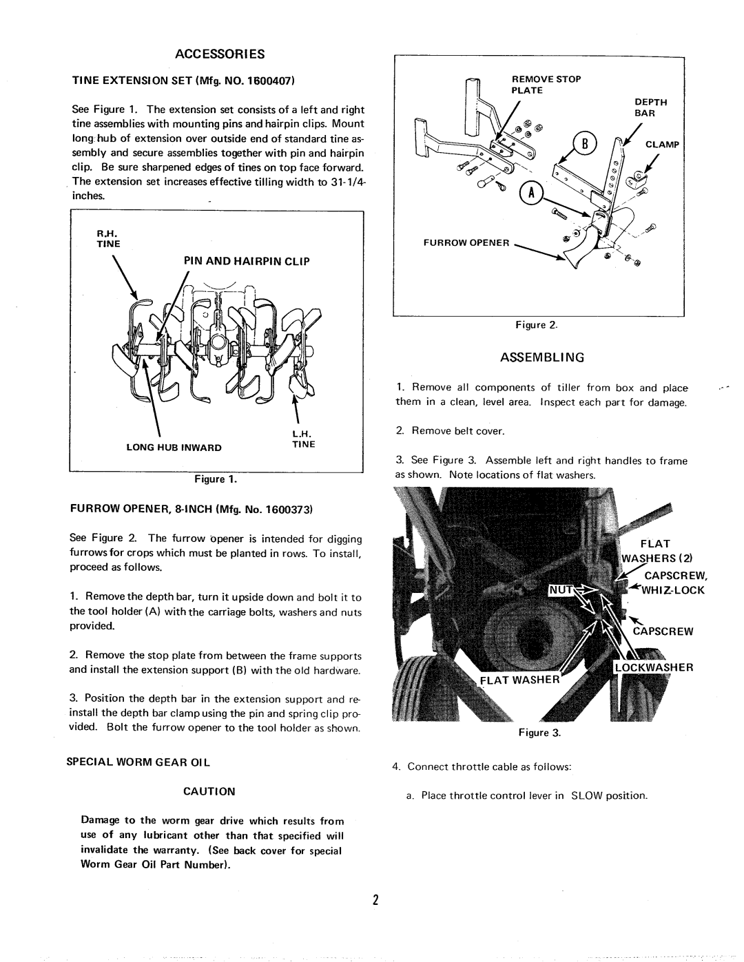 Homelite 1600373, 1600407, 1600399 manual 