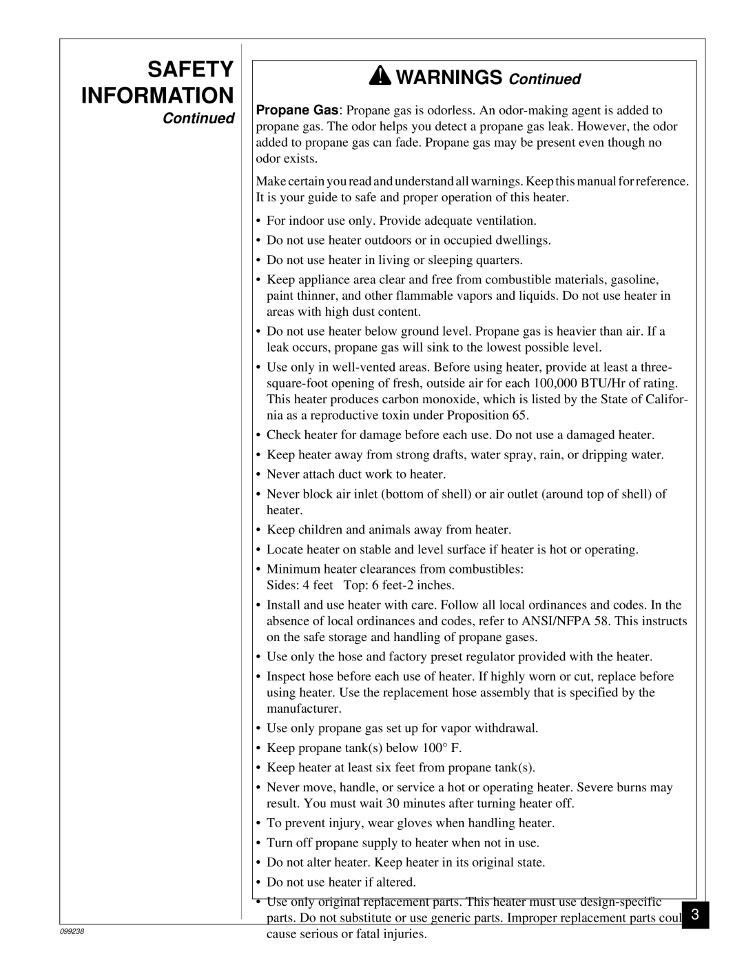 Homelite HP275 owner manual Safety Information 