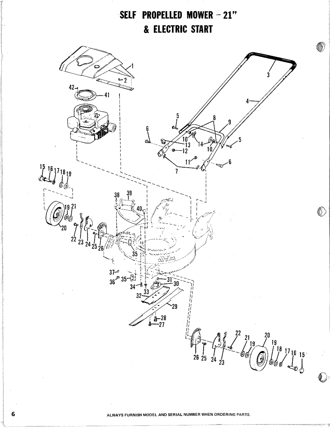 Homelite M-21E, M-21SE manual 