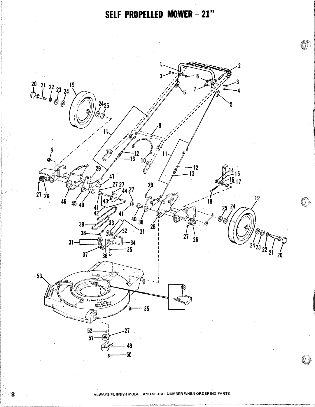 Homelite M-21E, M-21SE manual 