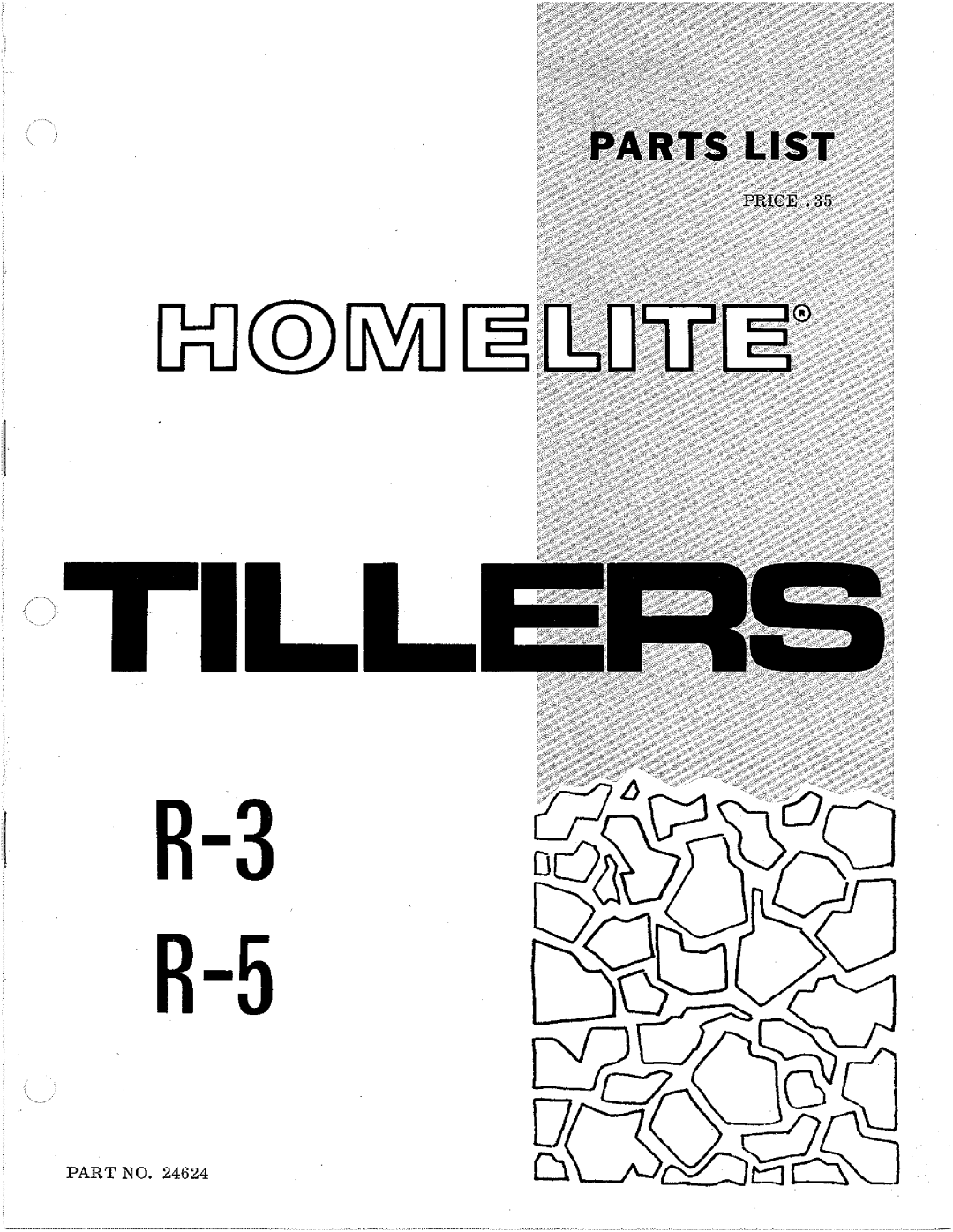 Homelite R-5, R-3 manual 