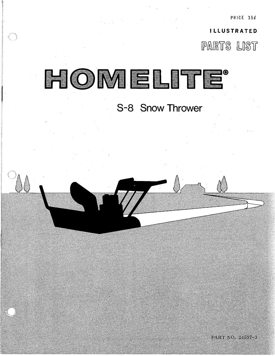 Homelite S-8 manual 