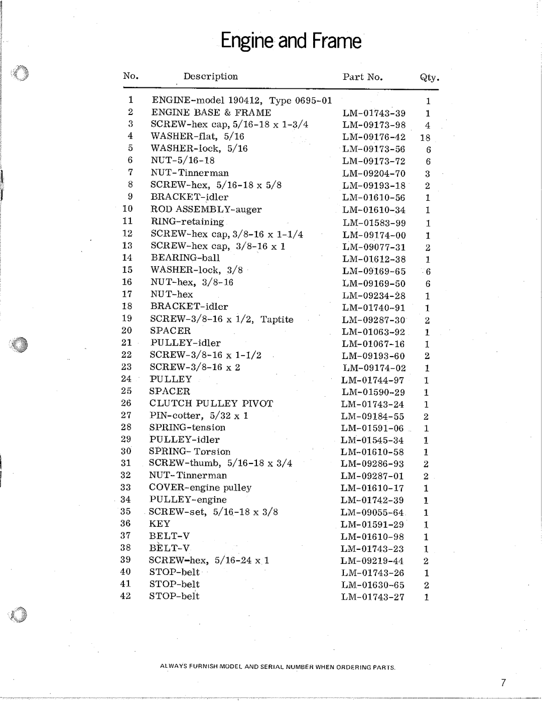 Homelite S-8 manual 