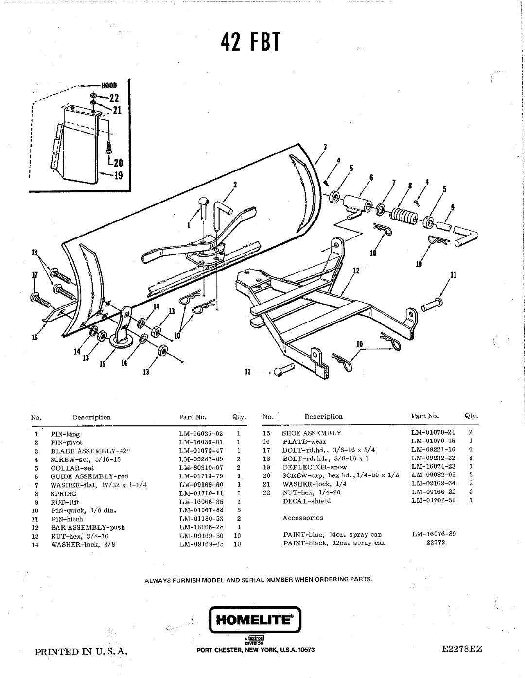 Homelite T-15, T-10, T-12 manual 