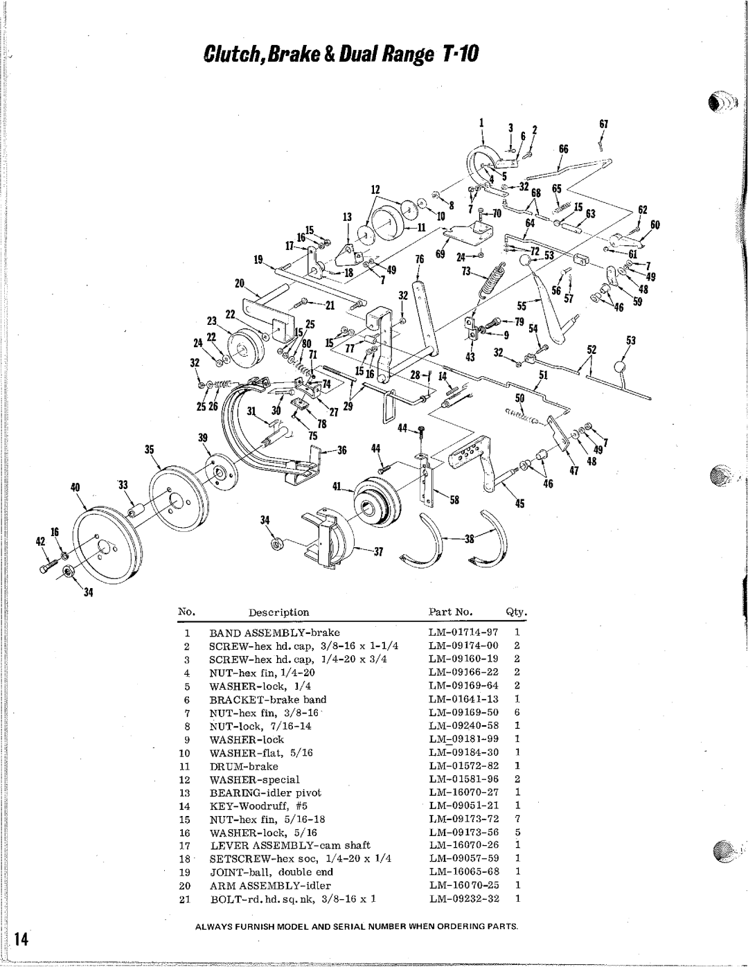 Homelite T-16S, T-16H manual 