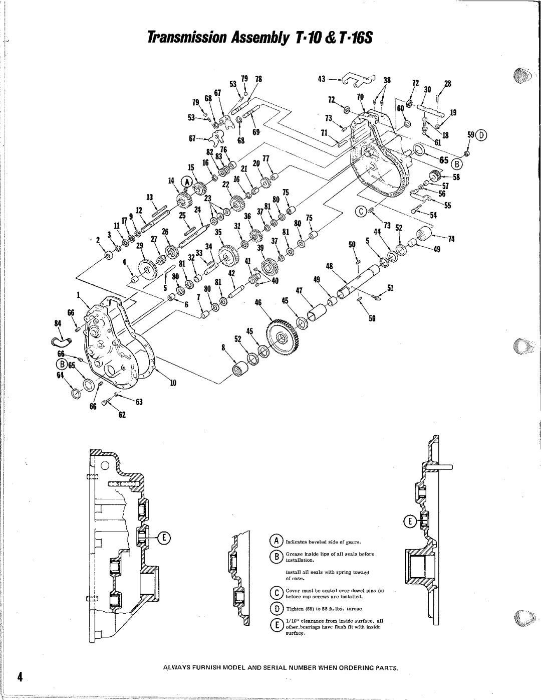 Homelite T-16S, T-16H manual 