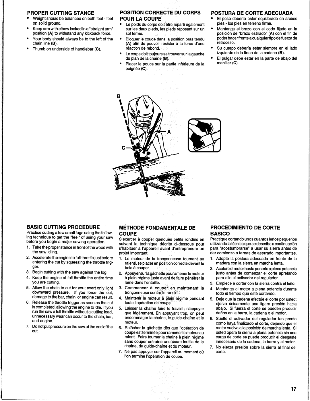 Homelite UH10817, UH10818 manual 