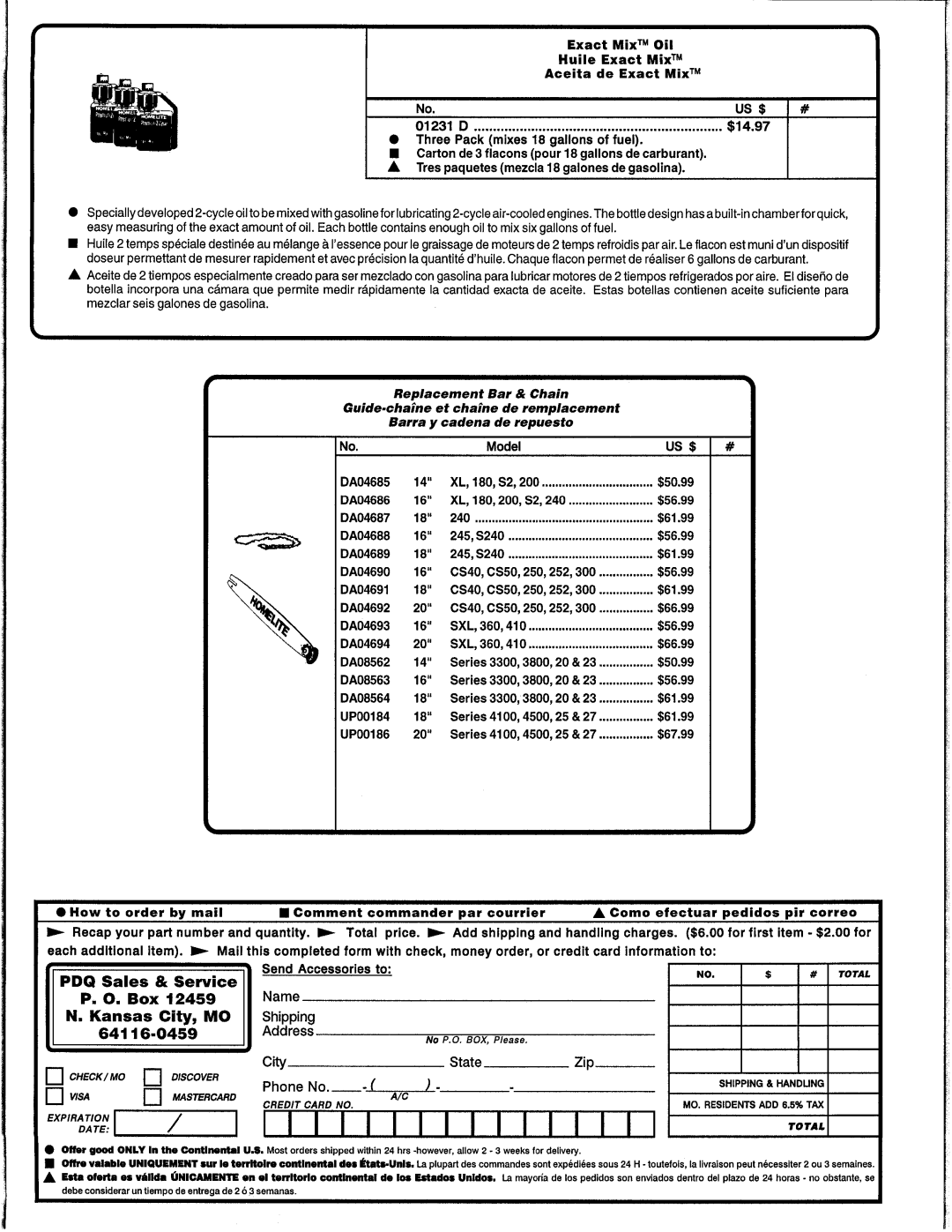 Homelite UH10817, UH10818 manual 