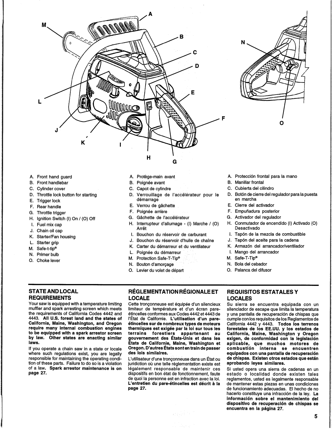 Homelite UH10817, UH10818 manual 