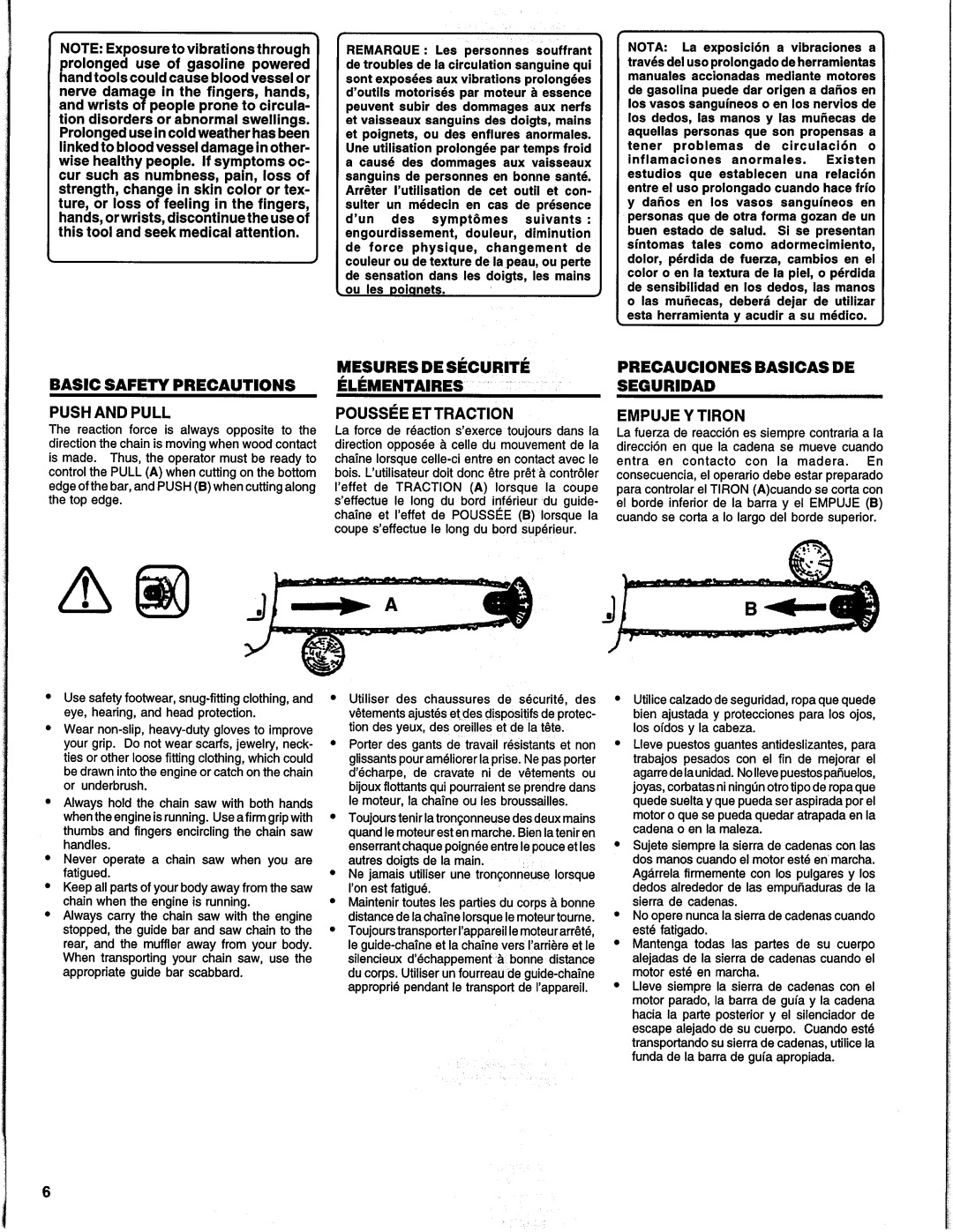 Homelite UH10818, UH10817 manual 