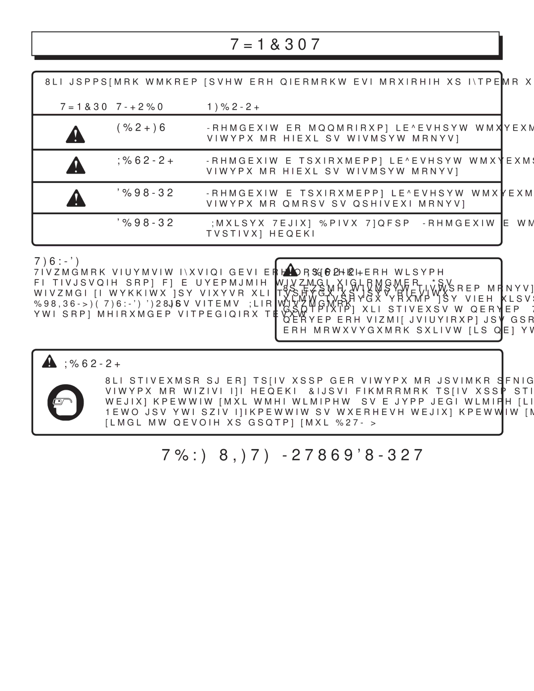 Homelite UT08512B manual Service 