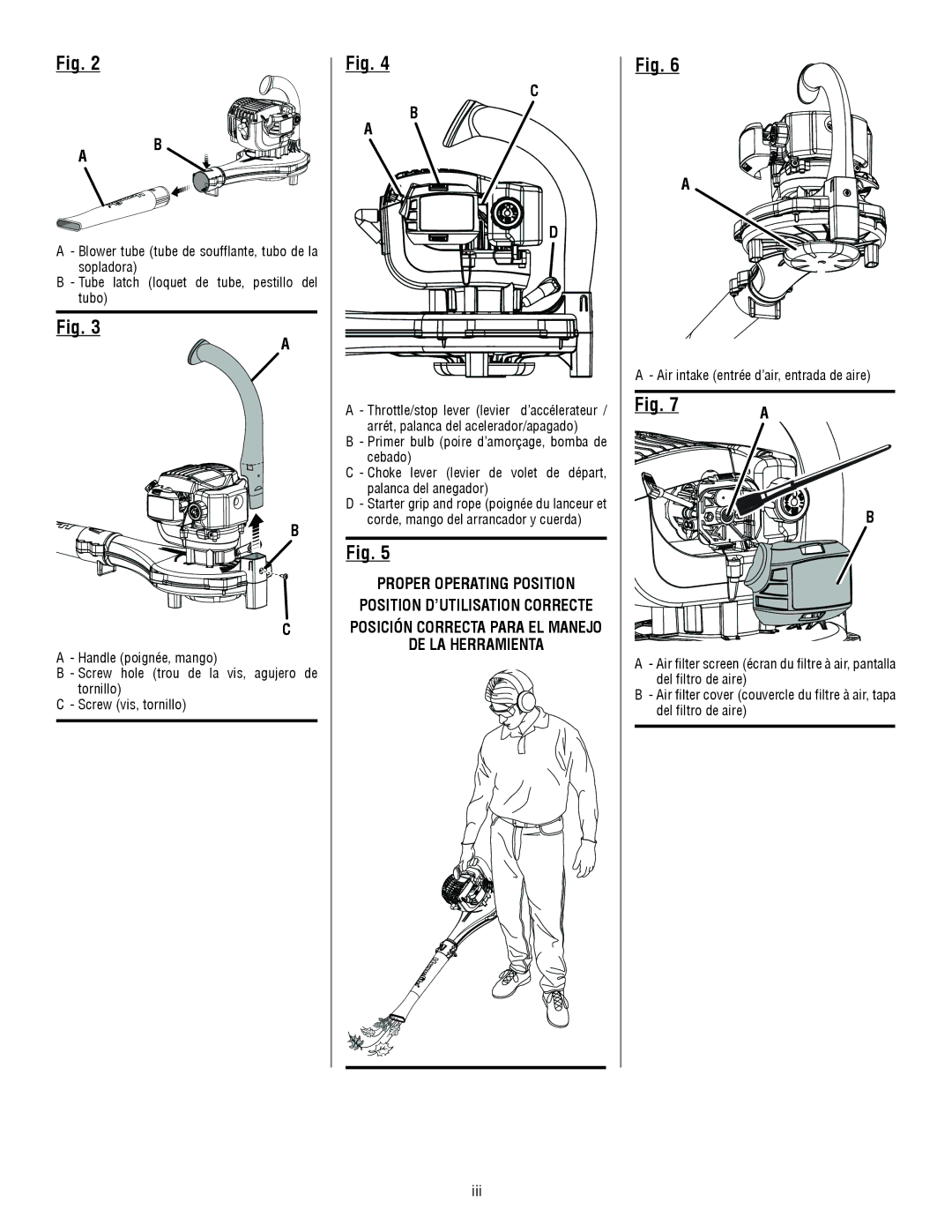 Homelite UT09002 manuel dutilisation Iii 