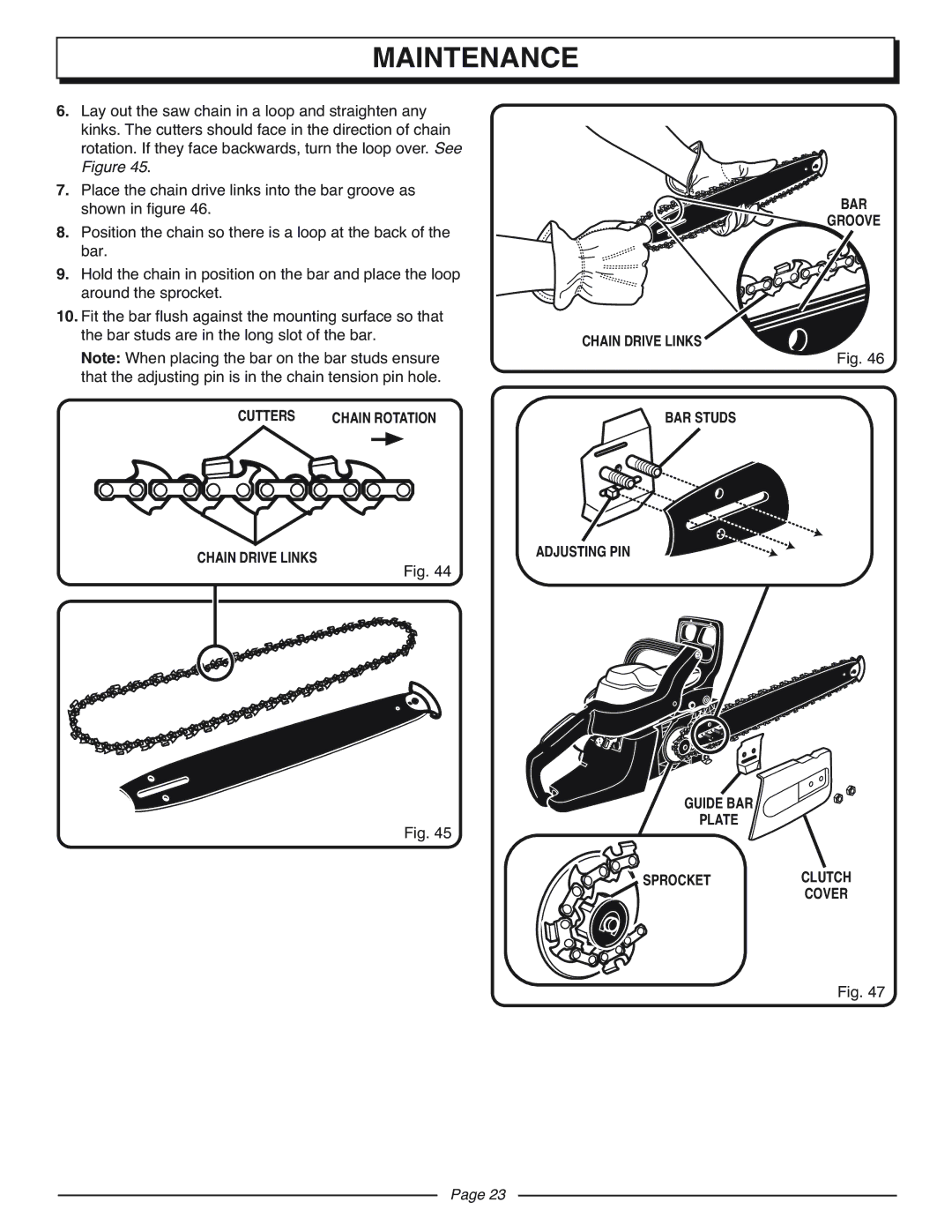 Homelite UT10927A manual Cutters 