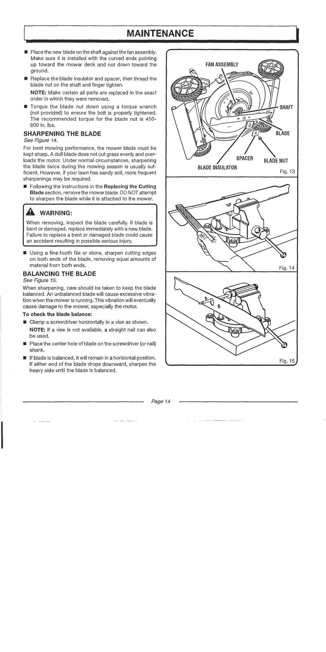 Homelite UT13122 manual 