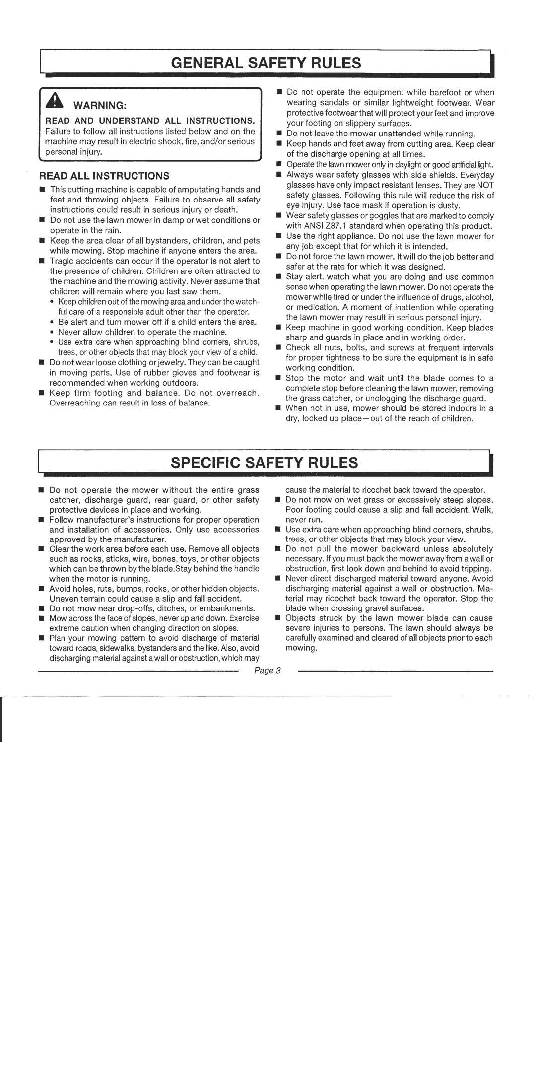 Homelite UT13122 manual 