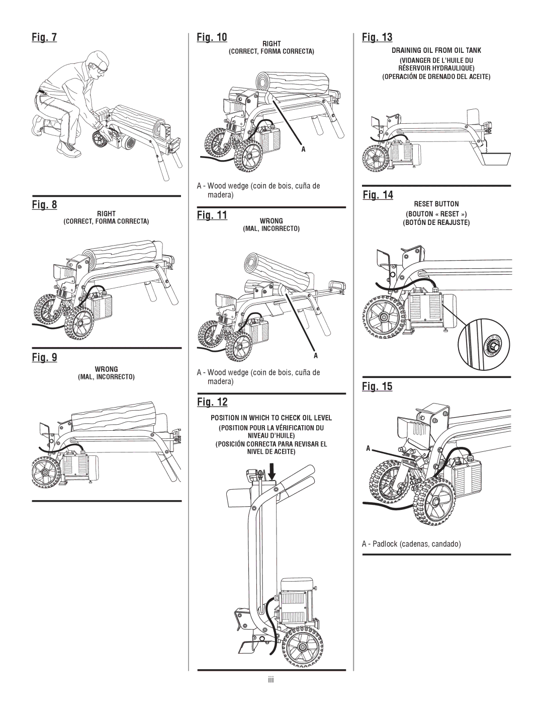 Homelite UT49103 manuel dutilisation Iii 