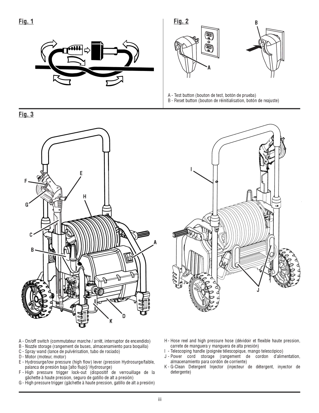 Homelite UT80720 manuel dutilisation Iii, Motor moteur, motor 