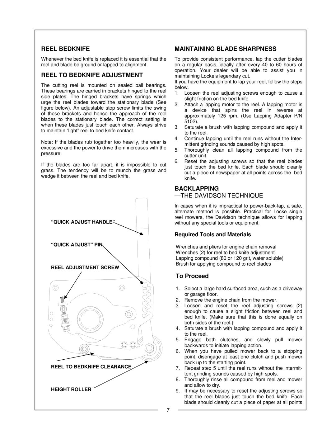 Honda Power Equipment 125, 130, 136 manual 