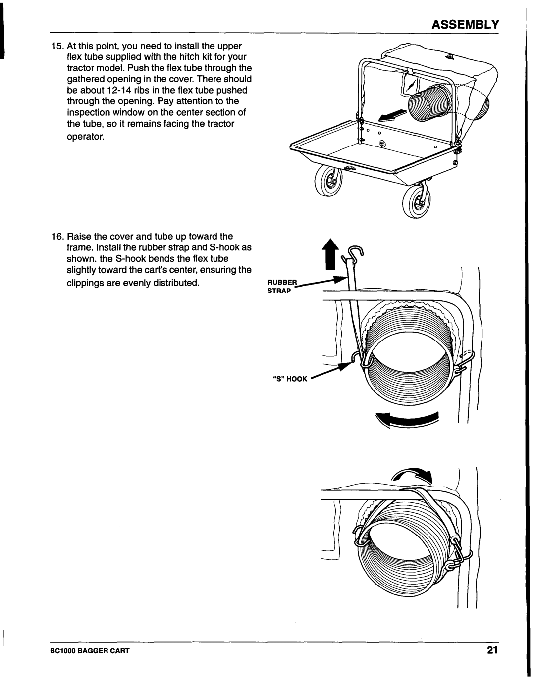 Honda Power Equipment BC100 manual Hook 