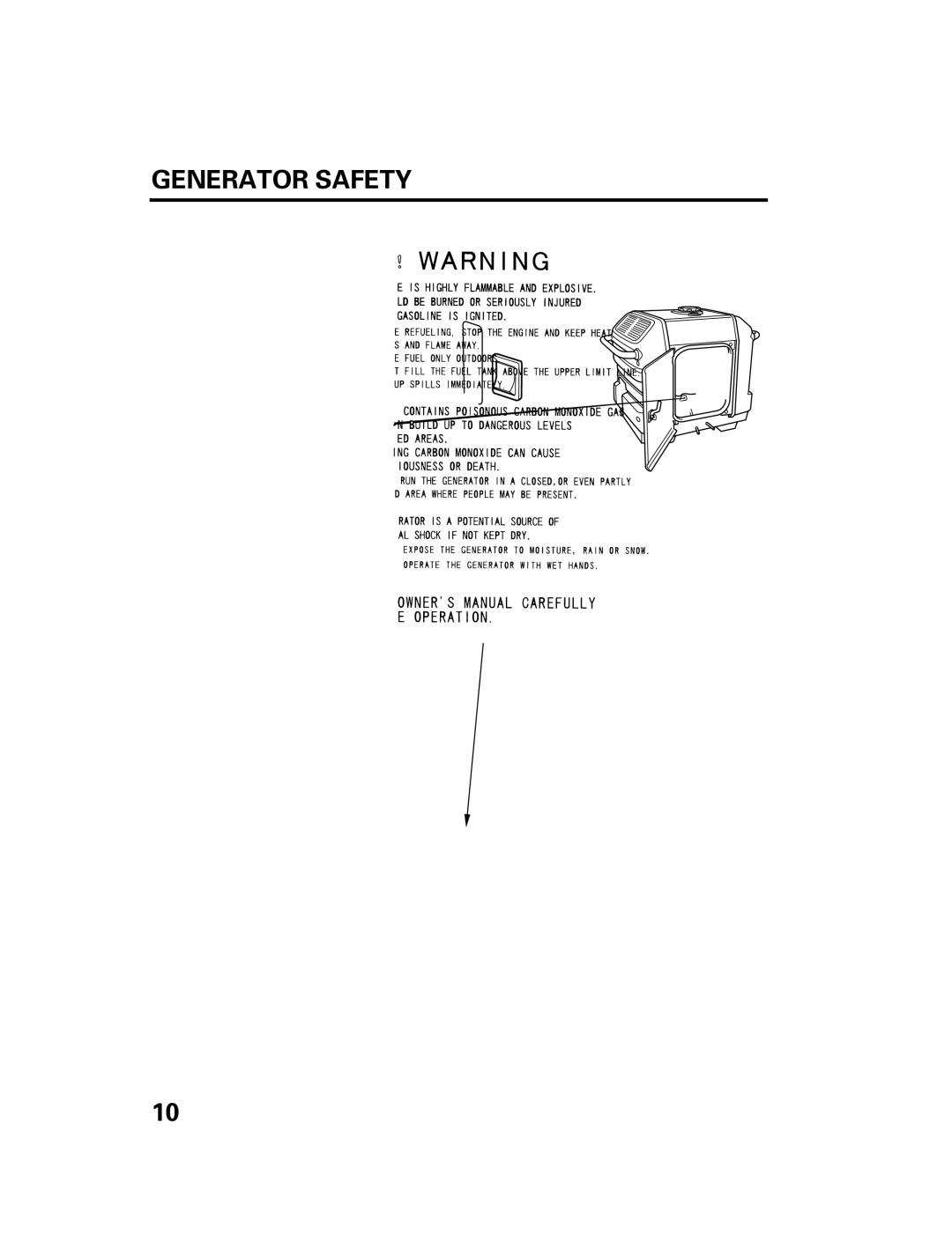 Honda Power Equipment DCX3000 manual Controls, DC Voltage Selector Switch, Fuel Valve Lever 