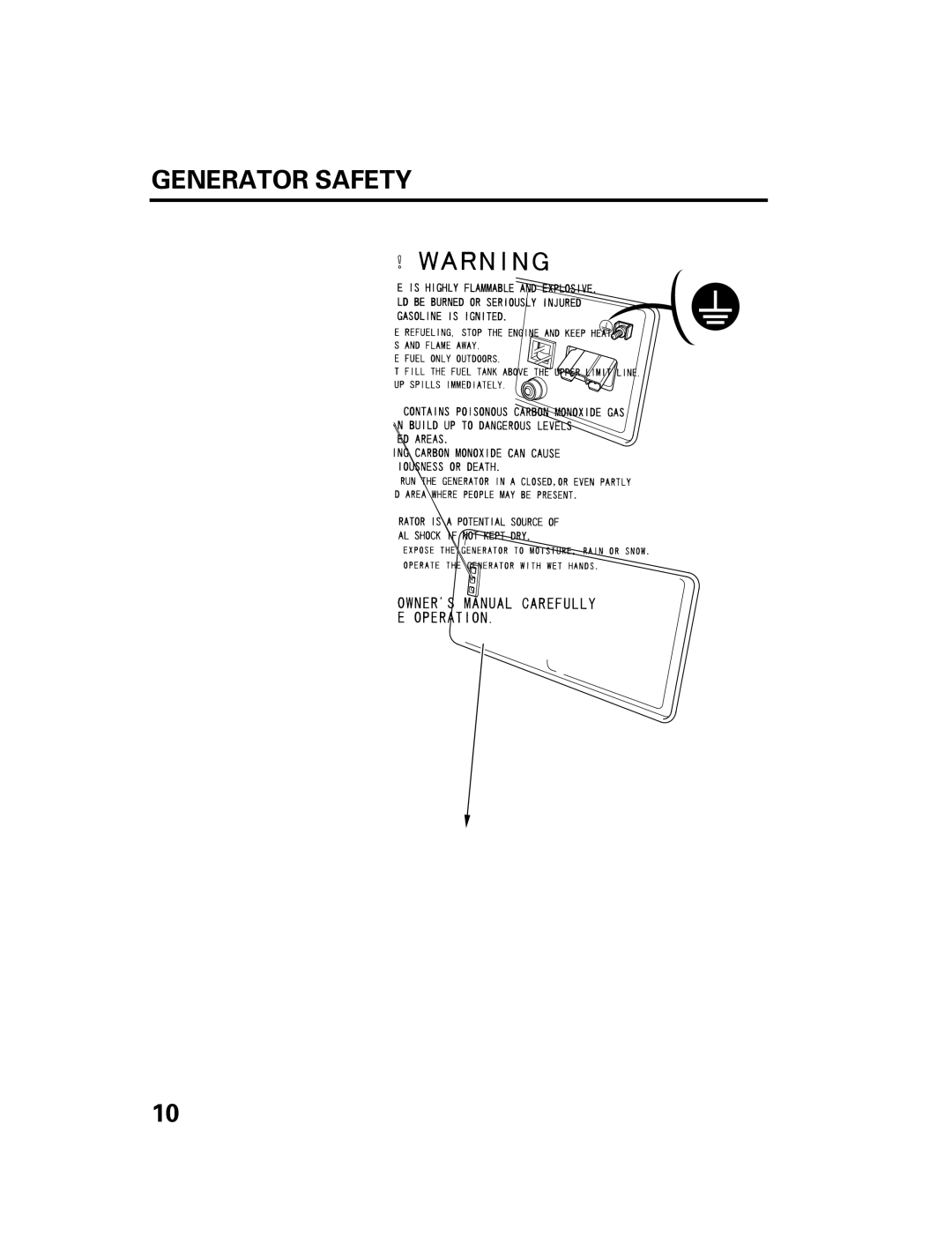 Honda Power Equipment DCX3000 manual Features, Ground Terminal, DC Output Coupler, Voltmeter, EcoThrottleTM System 