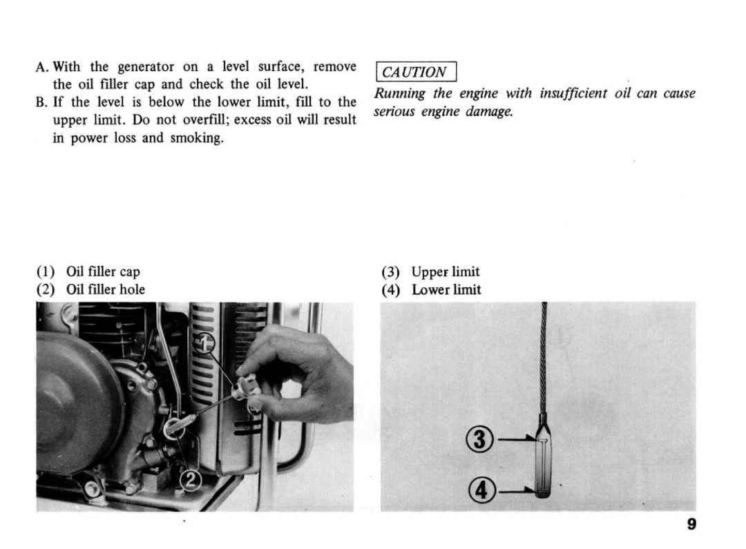 Honda Power Equipment E1500 manual 