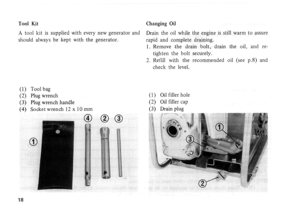 Honda Power Equipment E2500 manual 