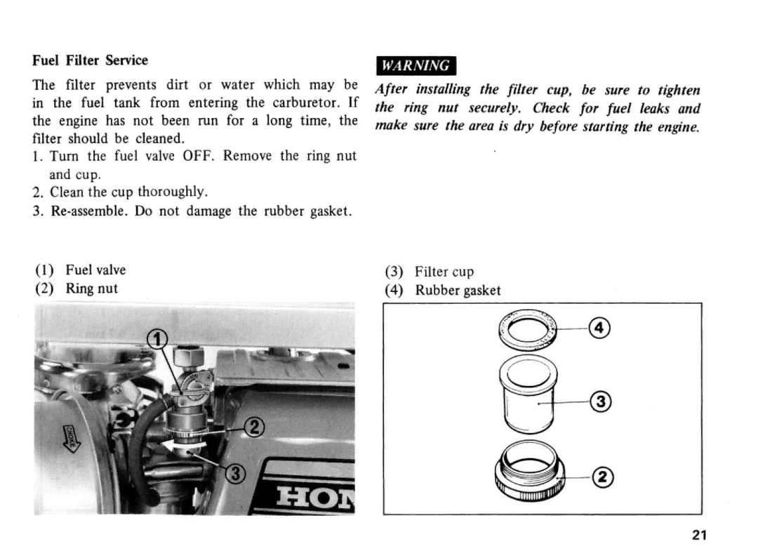 Honda Power Equipment E2500 manual 