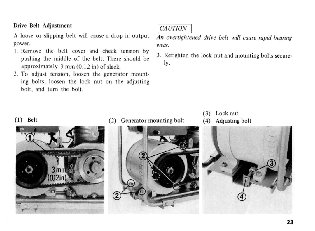 Honda Power Equipment E2500 manual 