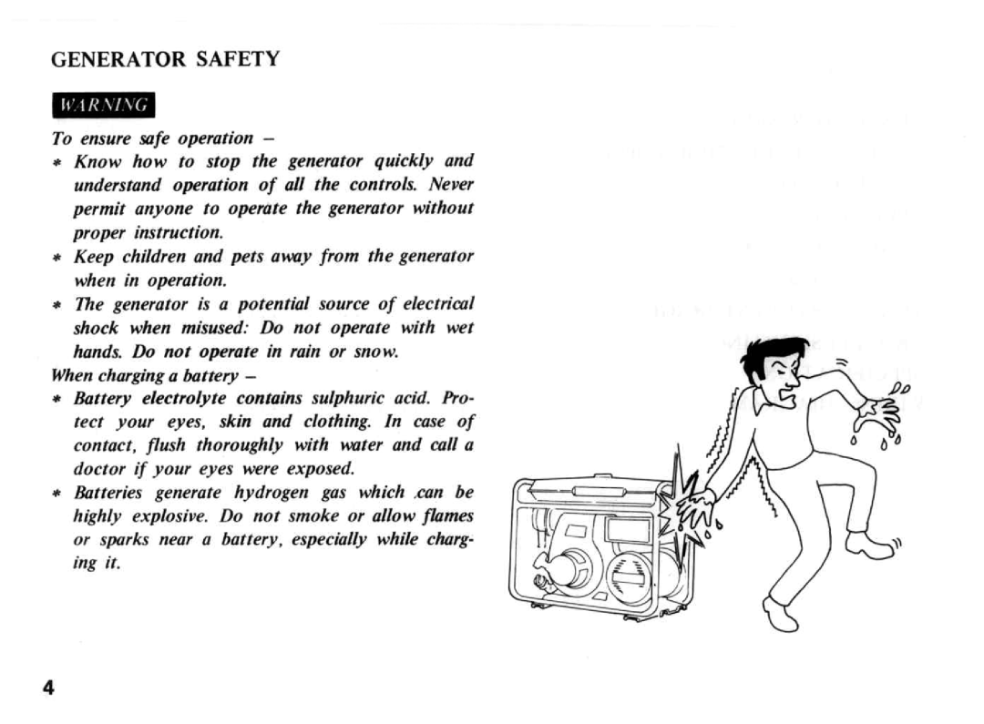 Honda Power Equipment E3500 manual 