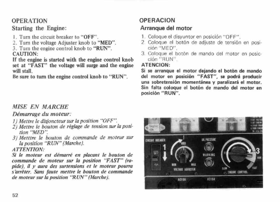 Honda Power Equipment EM5000 manual 