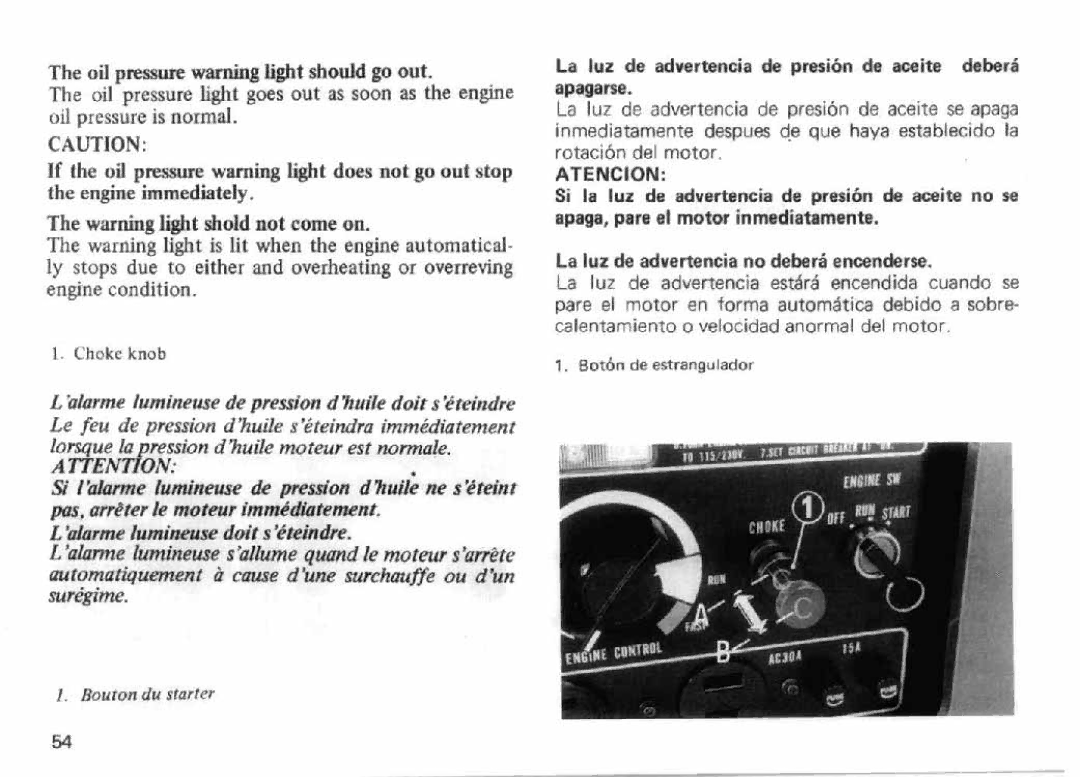 Honda Power Equipment EM5000 manual 