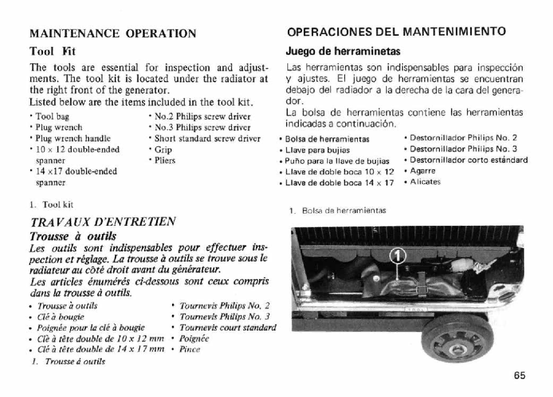 Honda Power Equipment EM5000 manual 