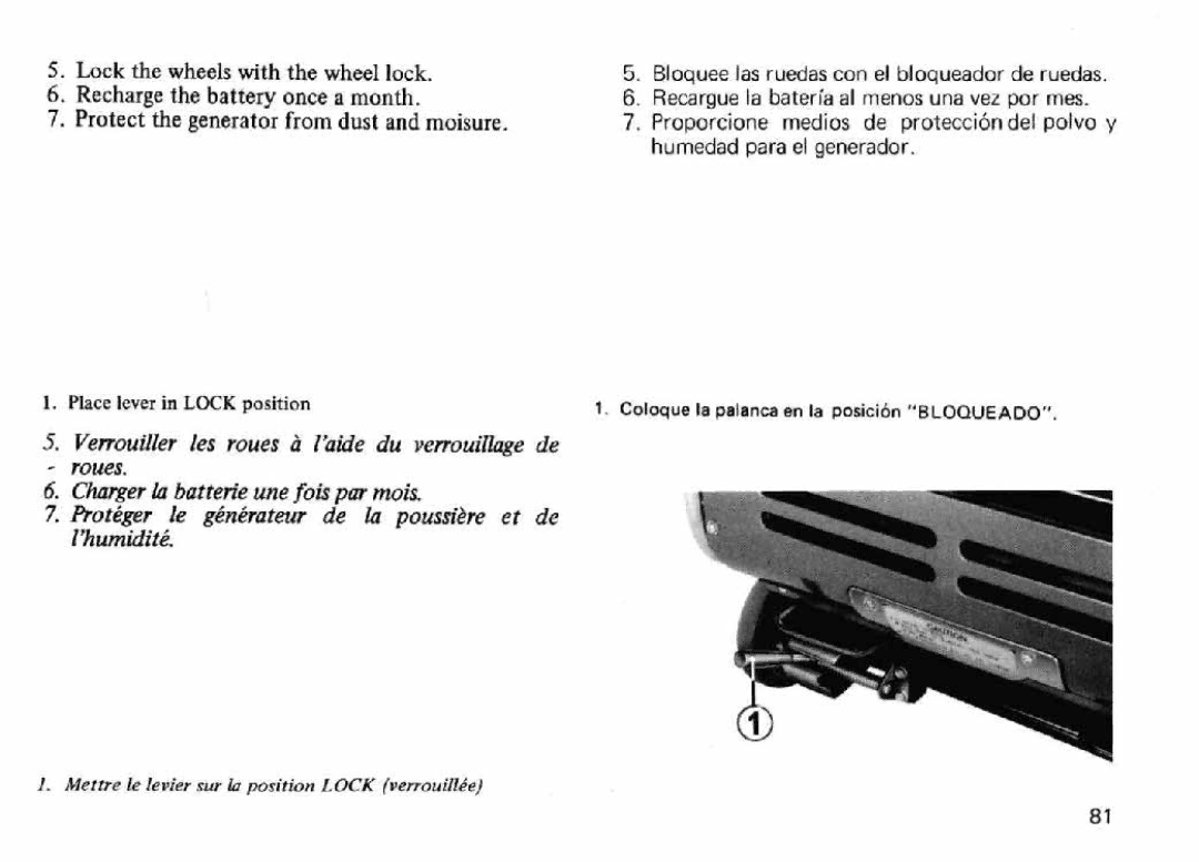 Honda Power Equipment EM5000 manual 