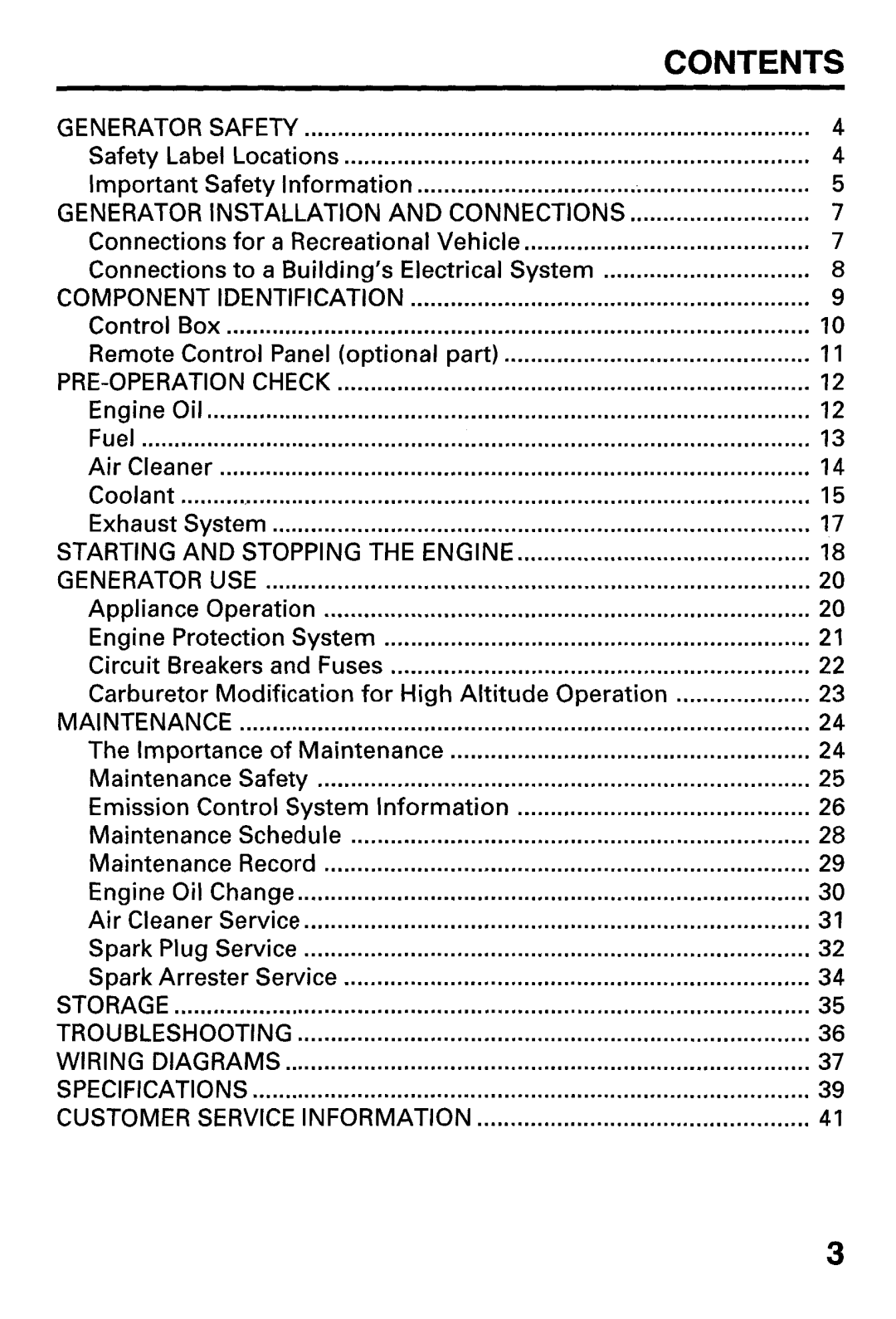 Honda Power Equipment EV6010, EV4010 manual 