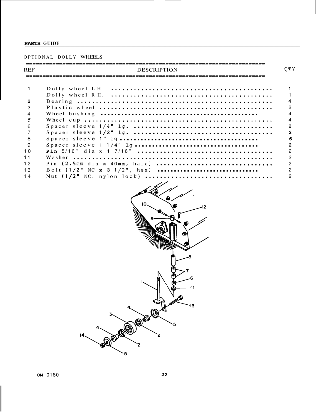 Honda Power Equipment FS5047 manual I r, A c e r s l e e v e 1 / 4 l g, C k 