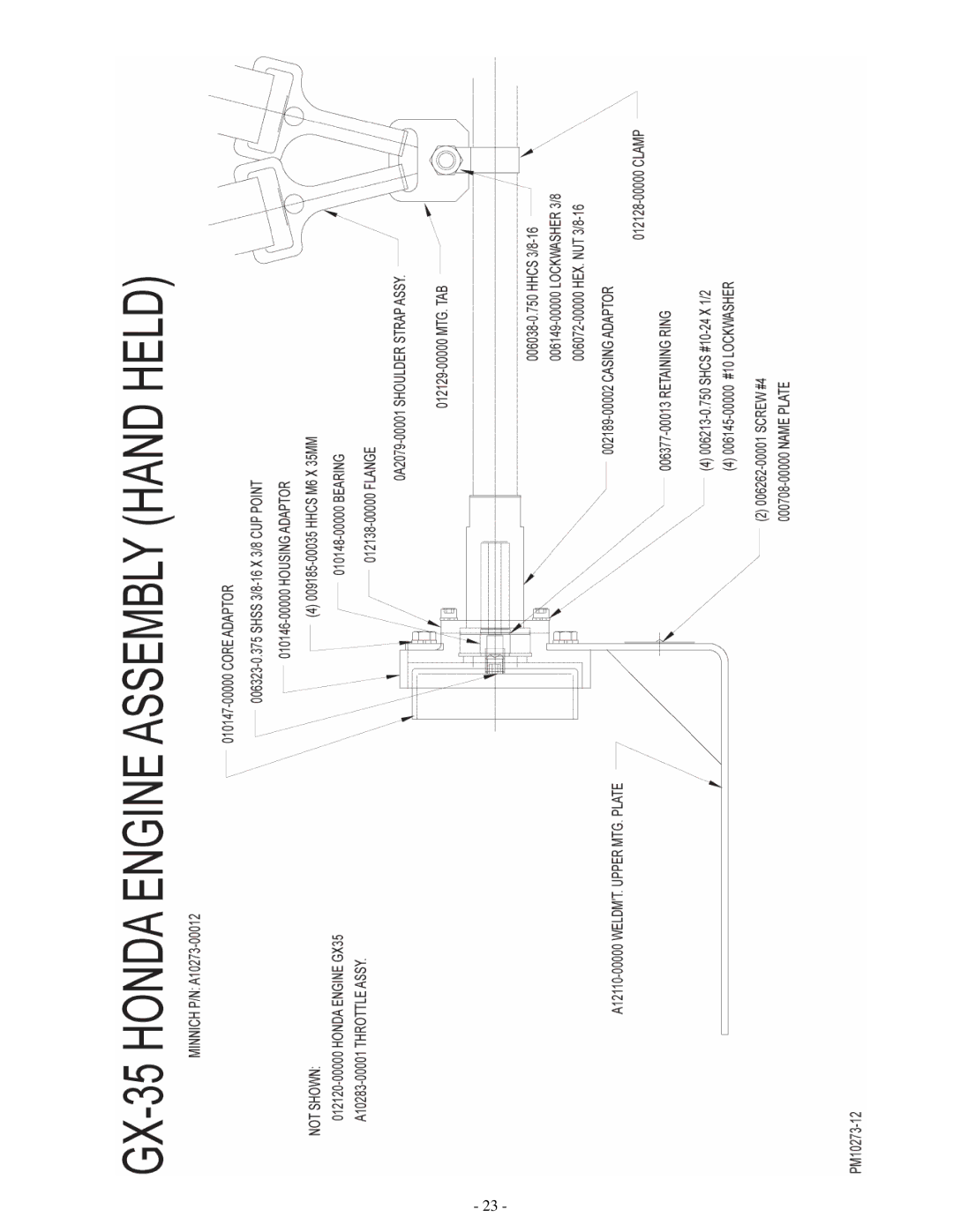 Honda Power Equipment GX35 service manual 