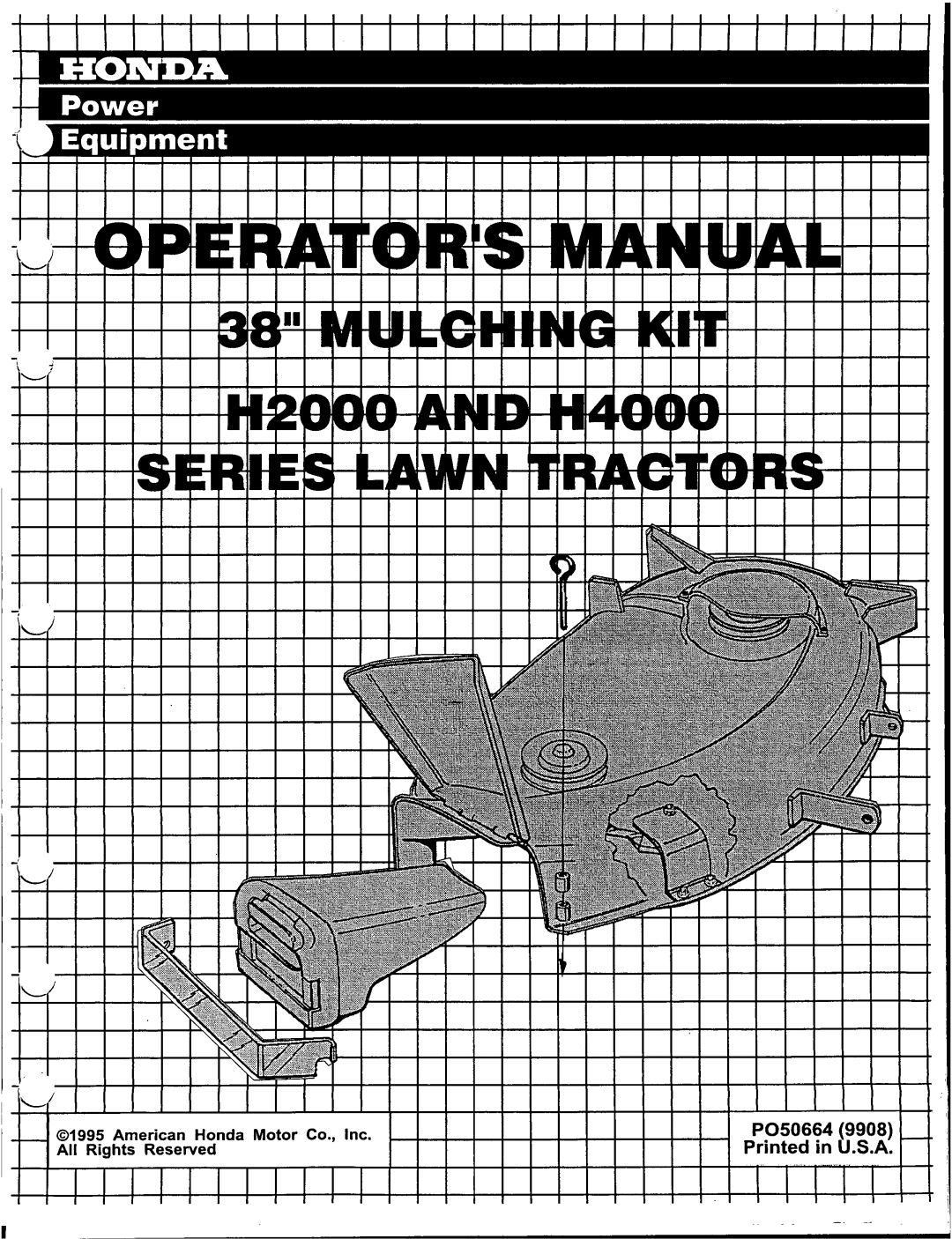 Honda Power Equipment H2000 manual 