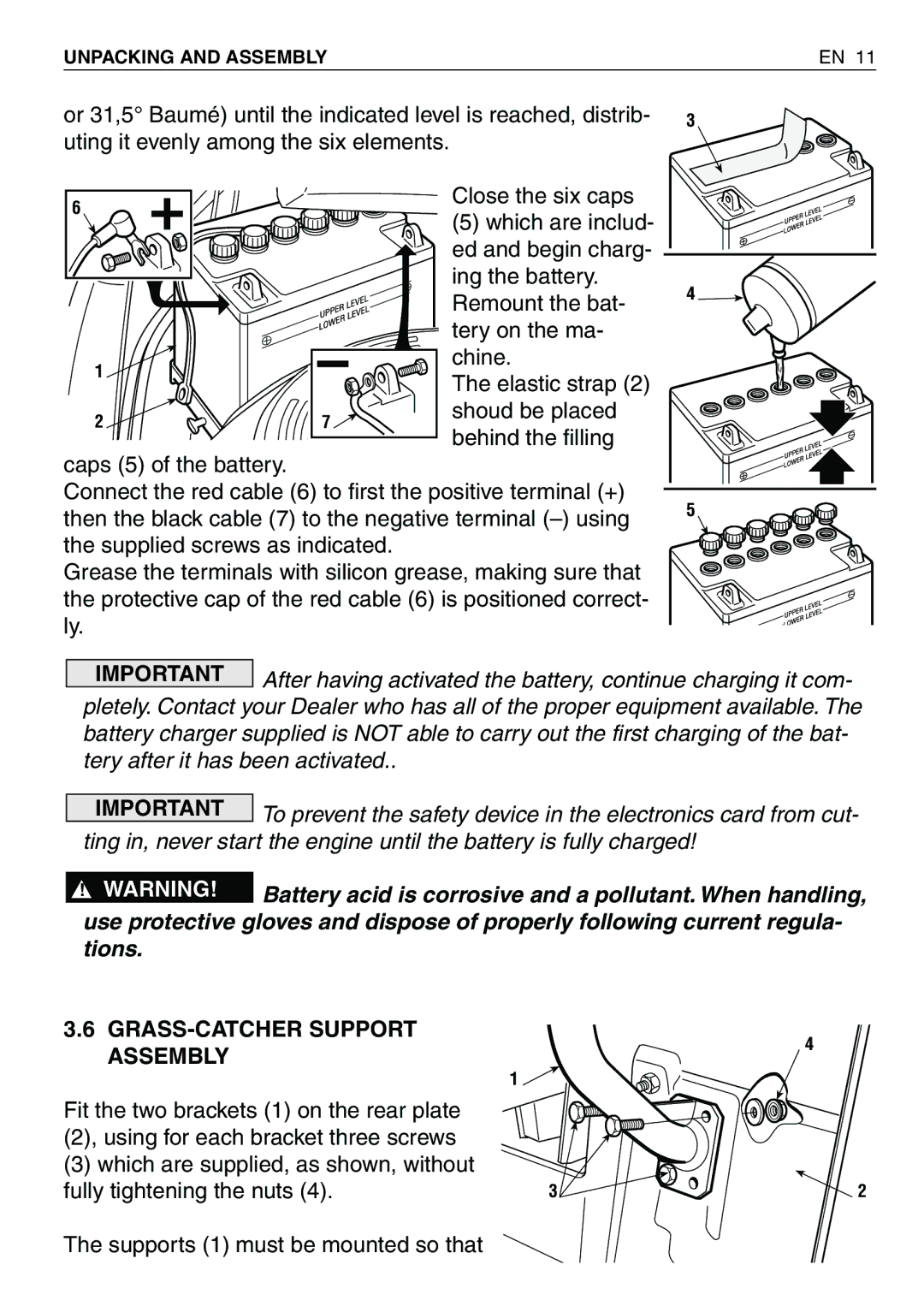 Honda Power Equipment HF2417HME, HF2417HTE, HF2620HME, HF2415SBE, HF2620HTE, HF2315HME Uting it evenly among the six elements 