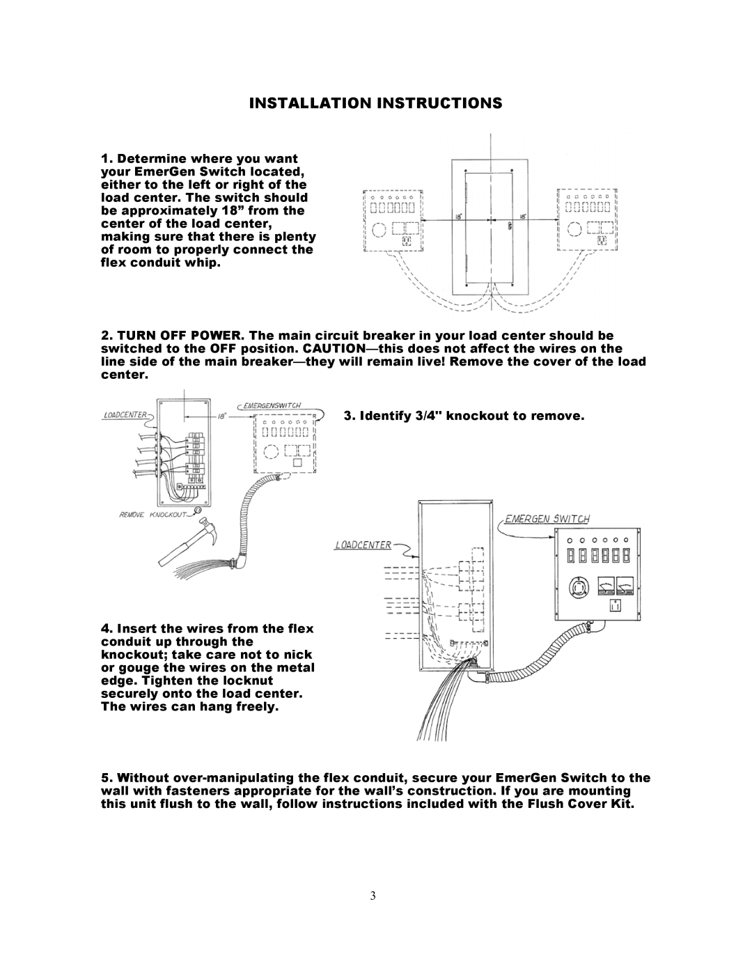 Honda Power Equipment L14-20R installation instructions Installation Instructions 