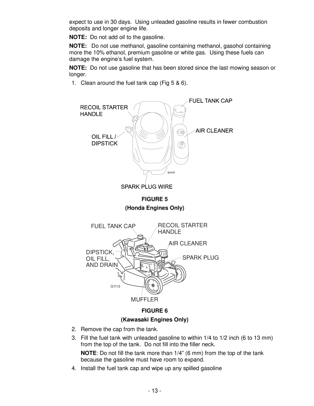 Honda Power Equipment metro 21 manual Honda Engines Only, Kawasaki Engines Only 