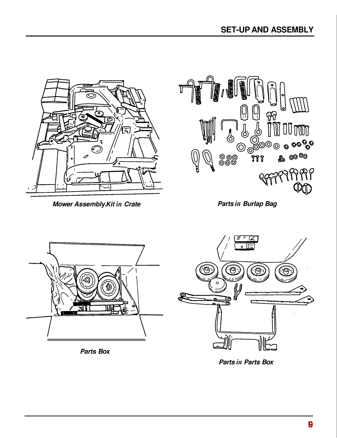 Honda Power Equipment MM60 manual SET-UP and Assembly 