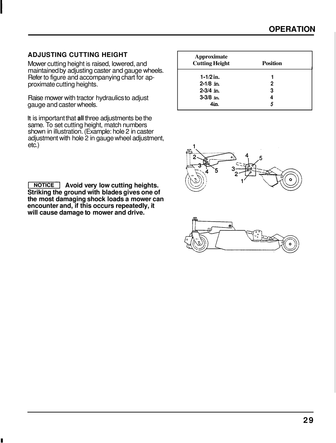 Honda Power Equipment MM60 manual Operation 