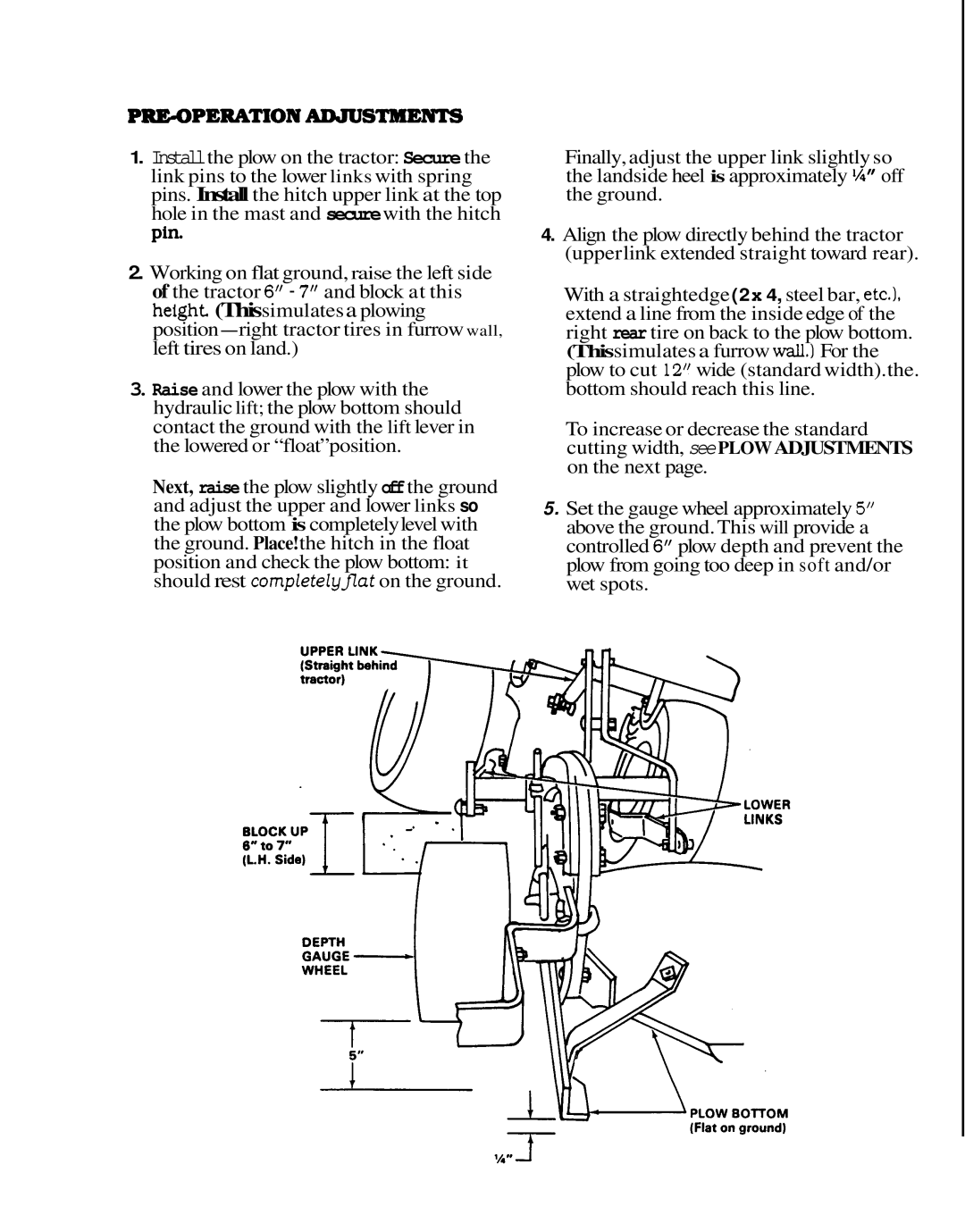 Honda Power Equipment 3755790, PL752A manual PRE-OPERA’MONADJusTlyIENTs 